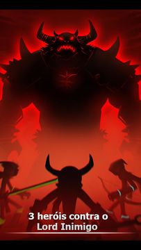 Captura de Tela do Jogo League of Stickman - Best acti