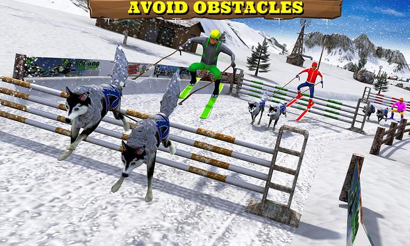 Sled Dog Racing 2017 Game Screenshot
