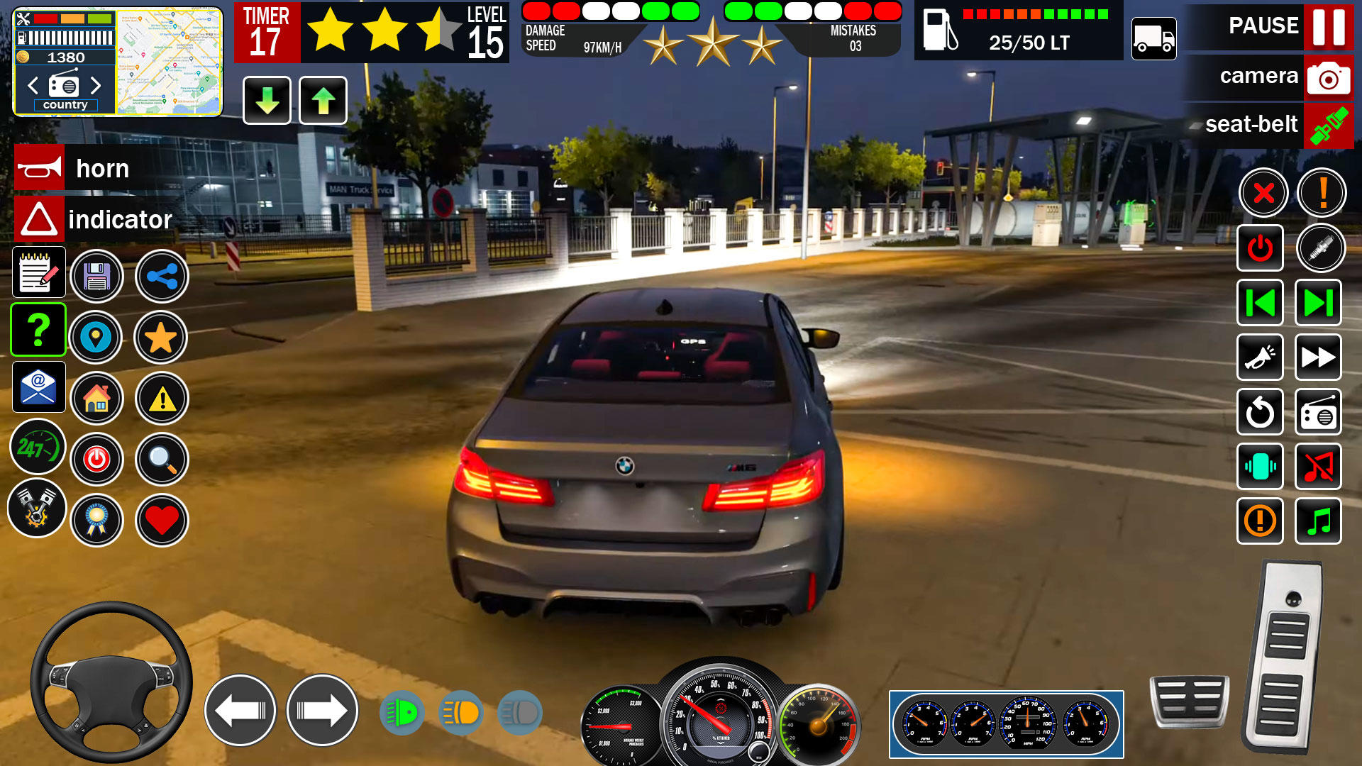 本物の車の駐車 車のゲーム 3D ゲームのスクリーンショット