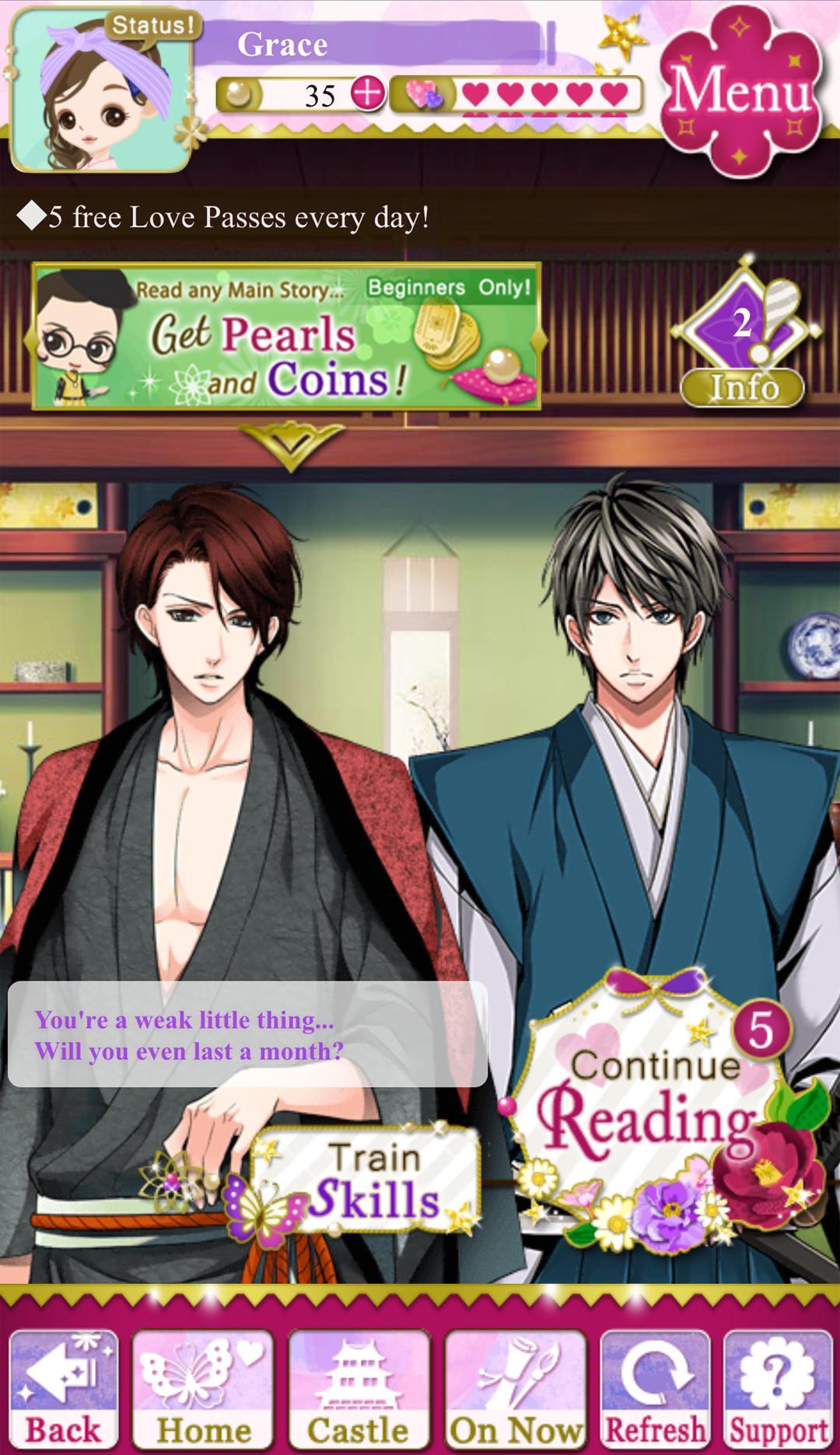 Samurai Love Ballad: PARTY Game Screenshot