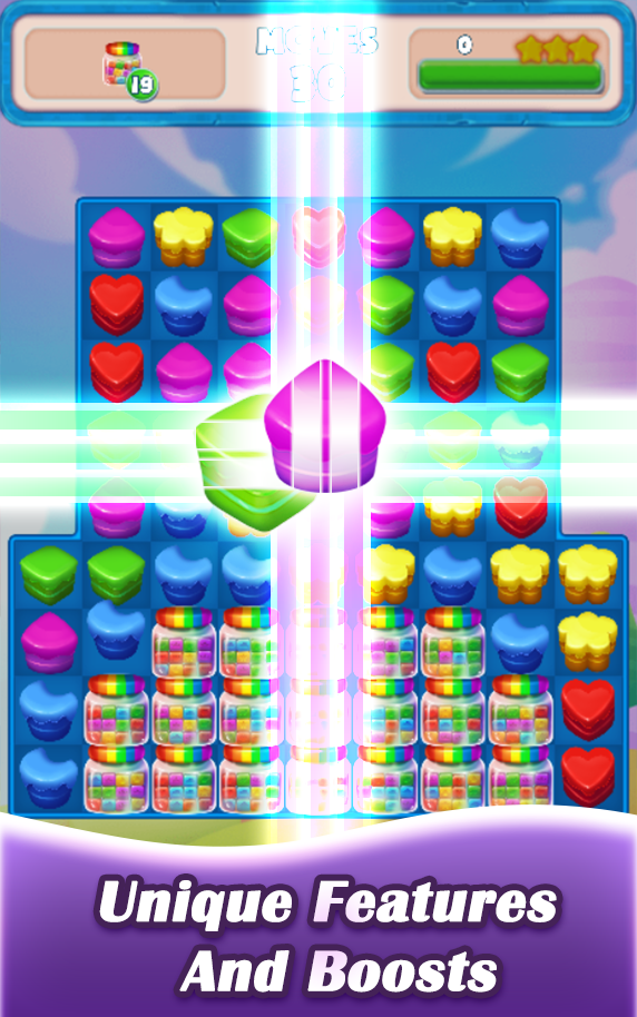 Cookie Match 3 Game Screenshot