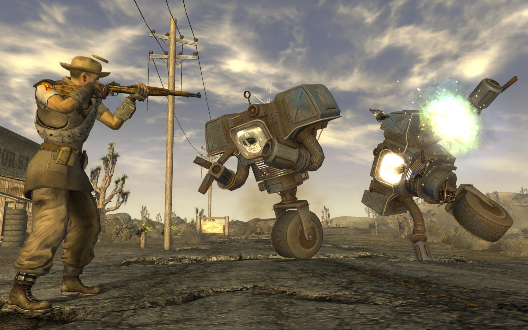 Fallout: New Vegas ภาพหน้าจอเกม