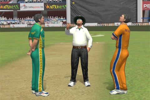 Captura de Tela do Jogo Cricket WorldCup Fever Deluxe
