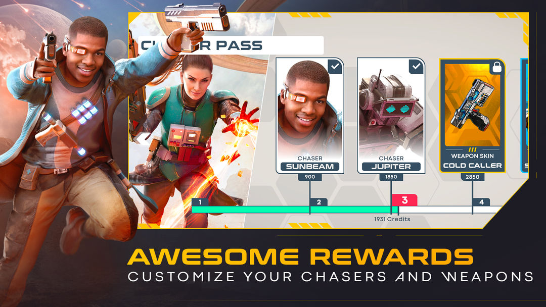 Skyfall Chasers screenshot game