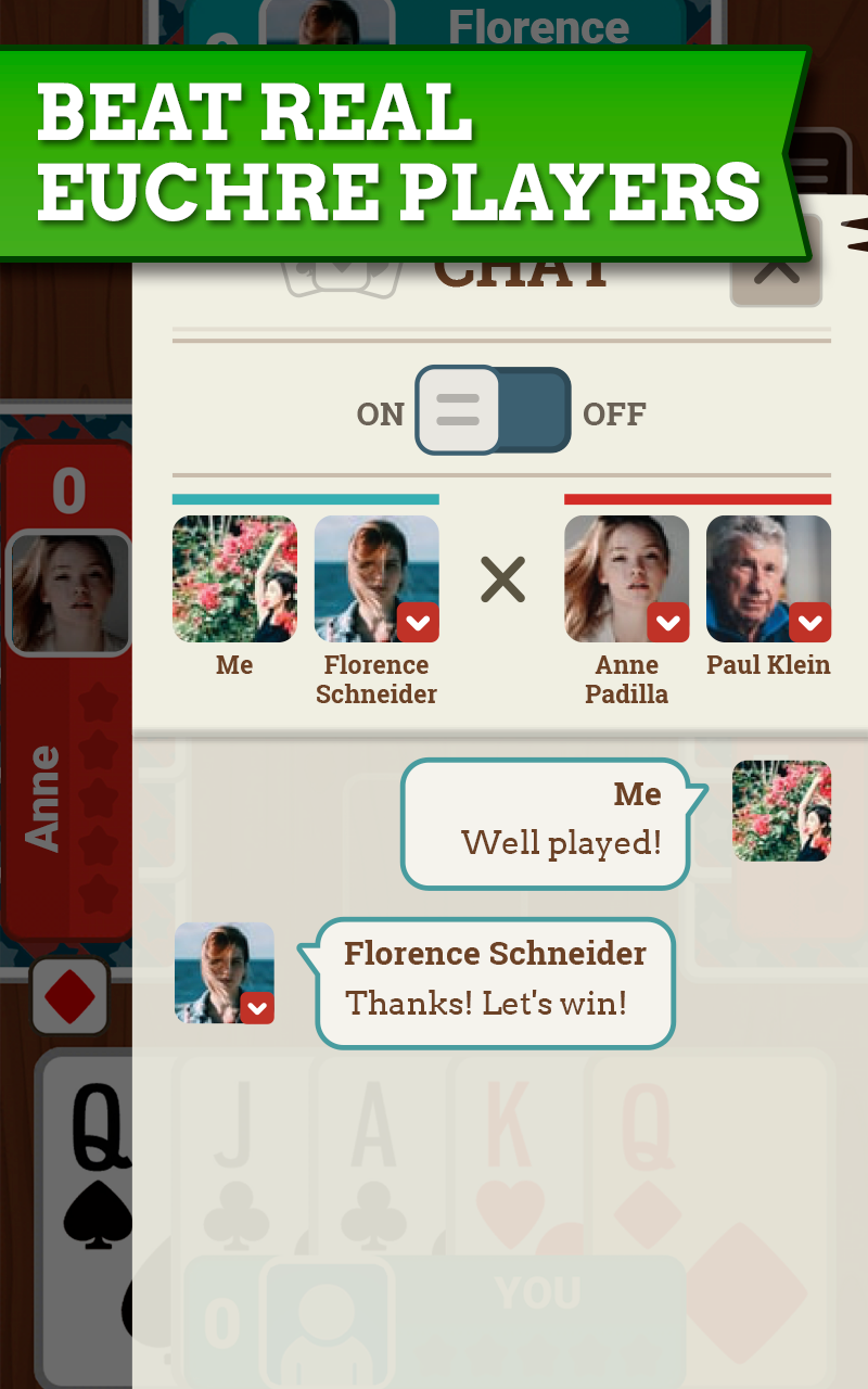 Euchre Jogatina Cards Online Game Screenshot