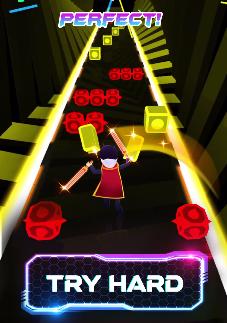 Beat Blader 3D: EDM Music Race screenshot game