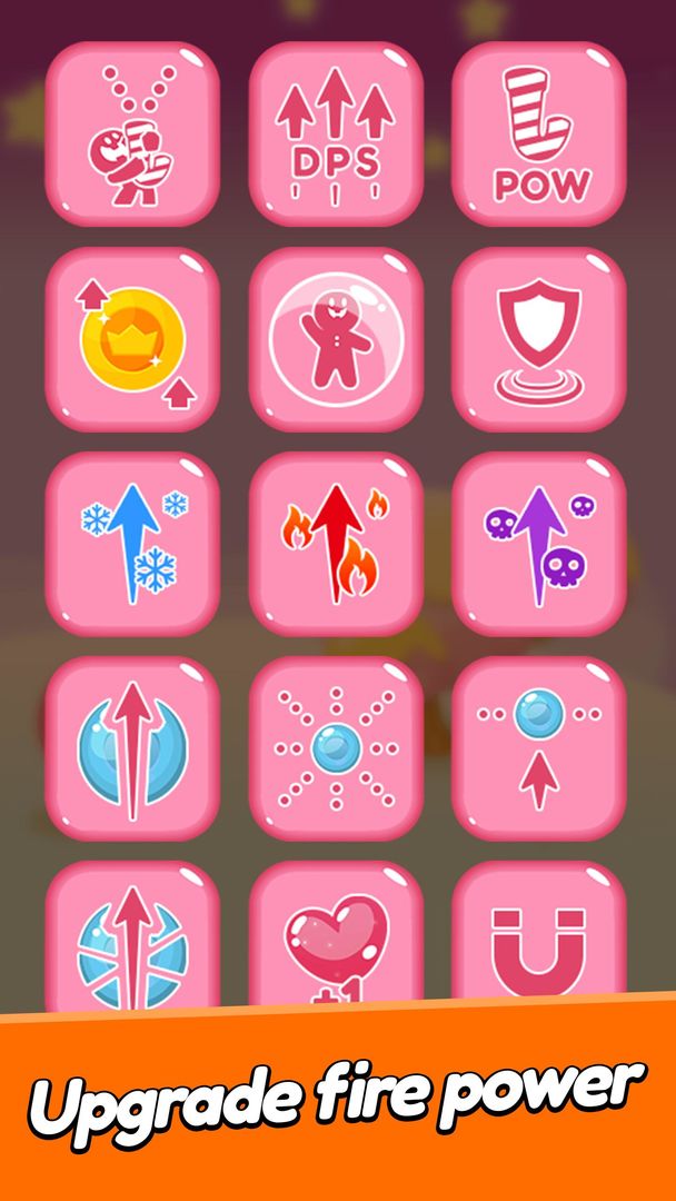 Screenshot of Candy Bounce Blast : Save the Cookie World!