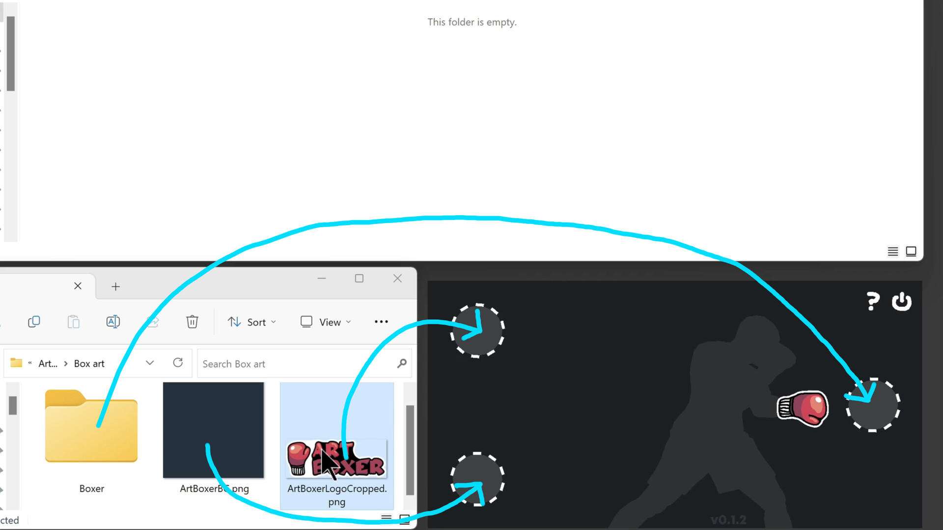 ◒ Art Boxer Game Screenshot