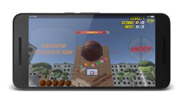 Скриншот игры Basketball Total Free Shot
