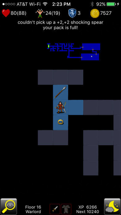 Cuplikan Layar Game Rogue Touch