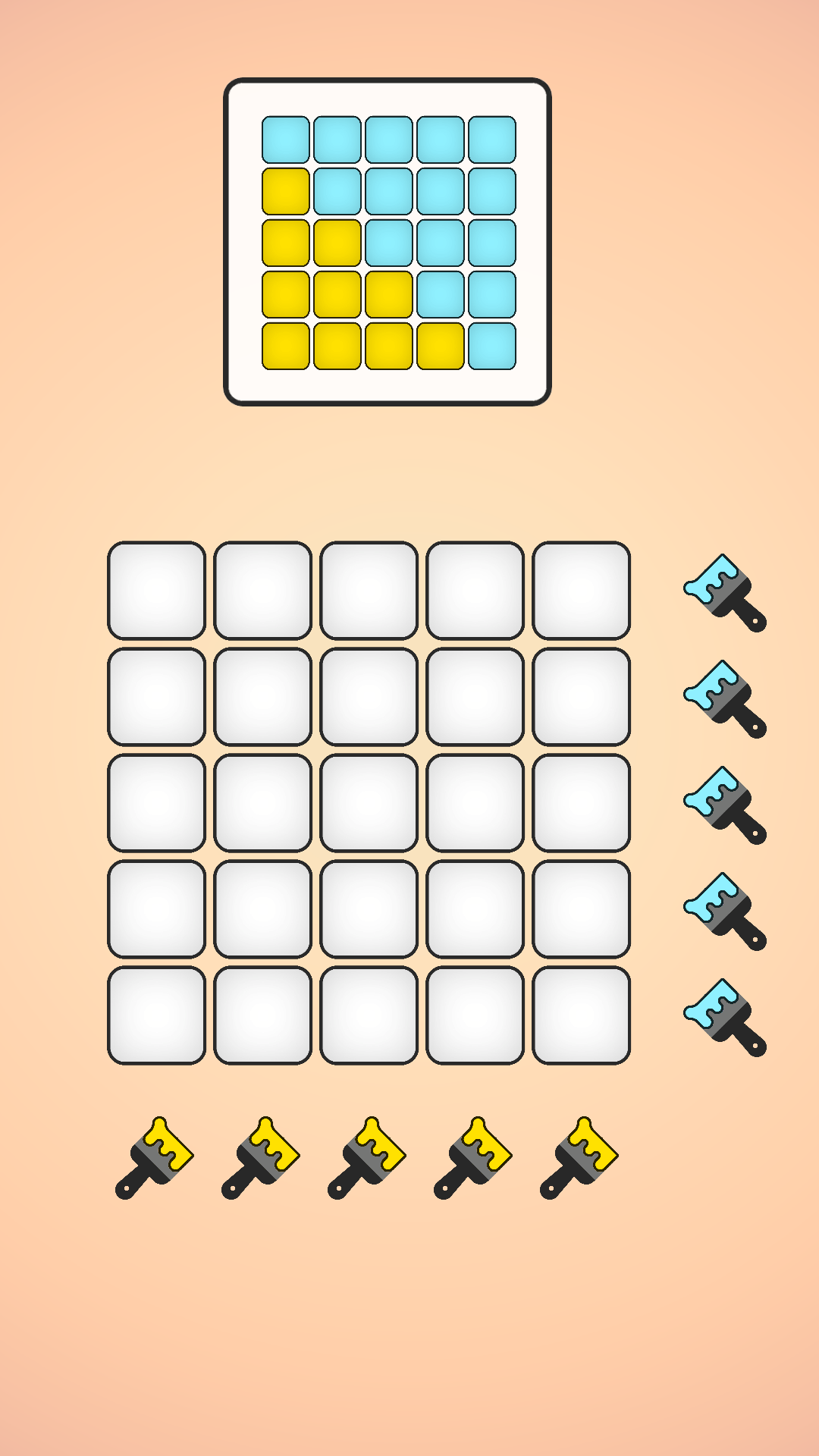 Tile Color Match Game Screenshot