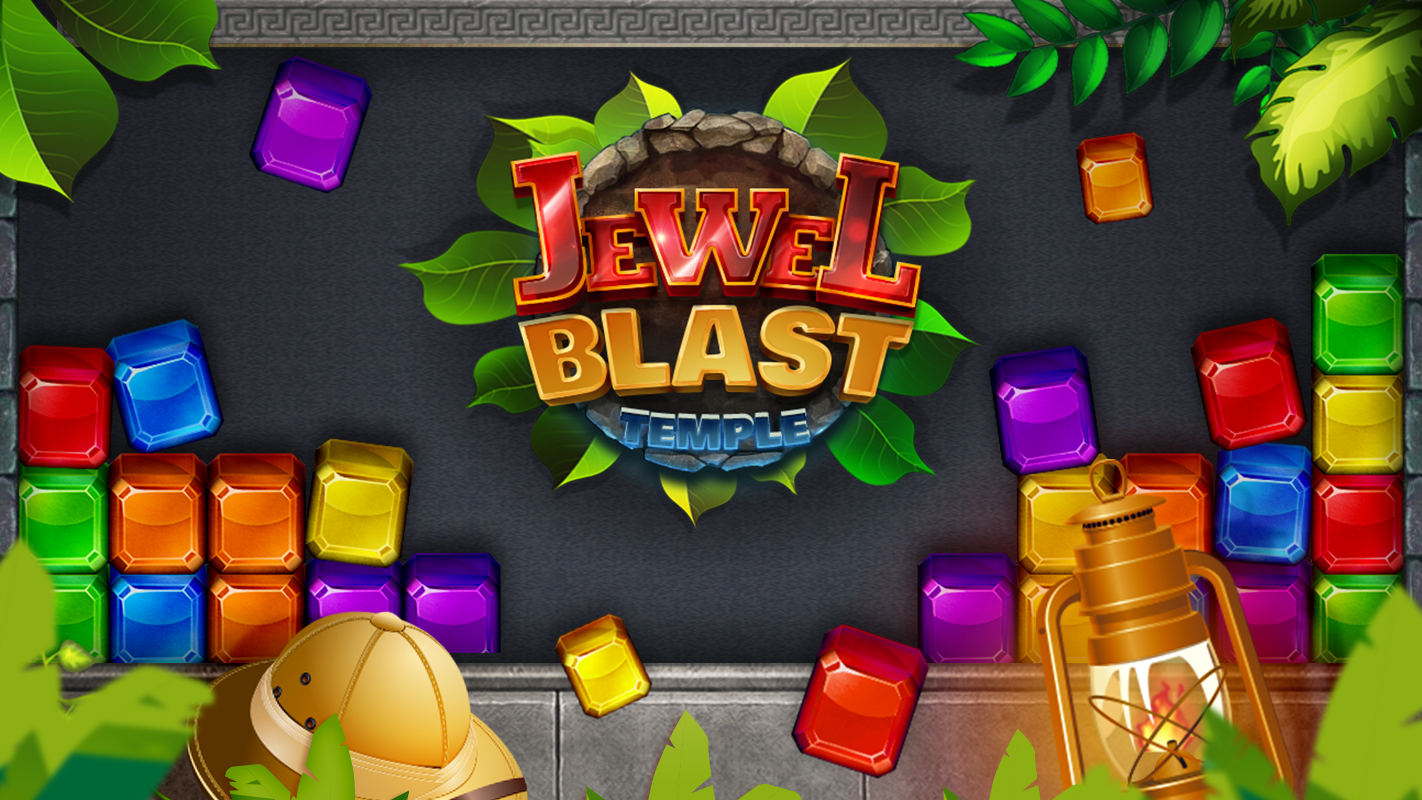 Jewel Blast : Temple Game Screenshot