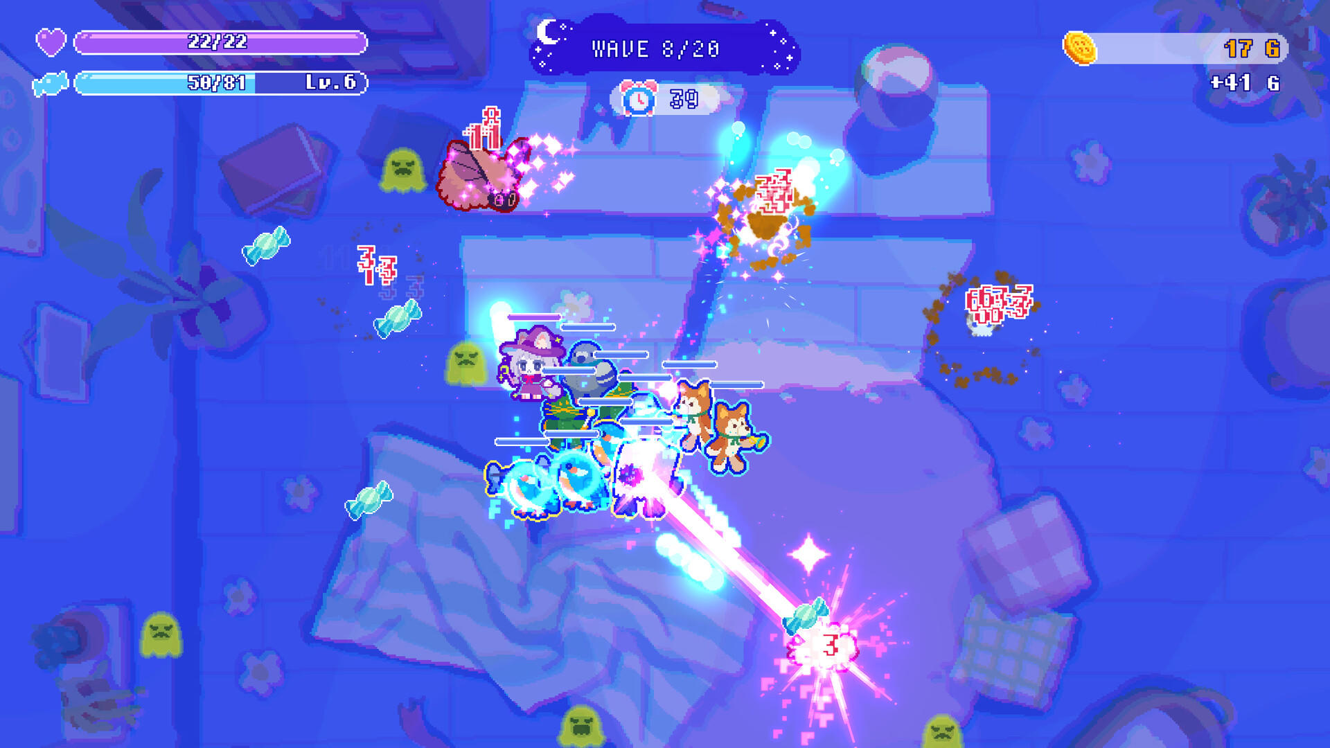 Captura de Tela do Jogo Reverie in the Moonlight