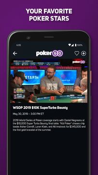 PokerGO: Stream Poker TV Game Screenshot