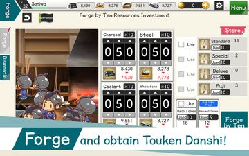 Cuplikan Layar Game Touken Ranbu ONLINE