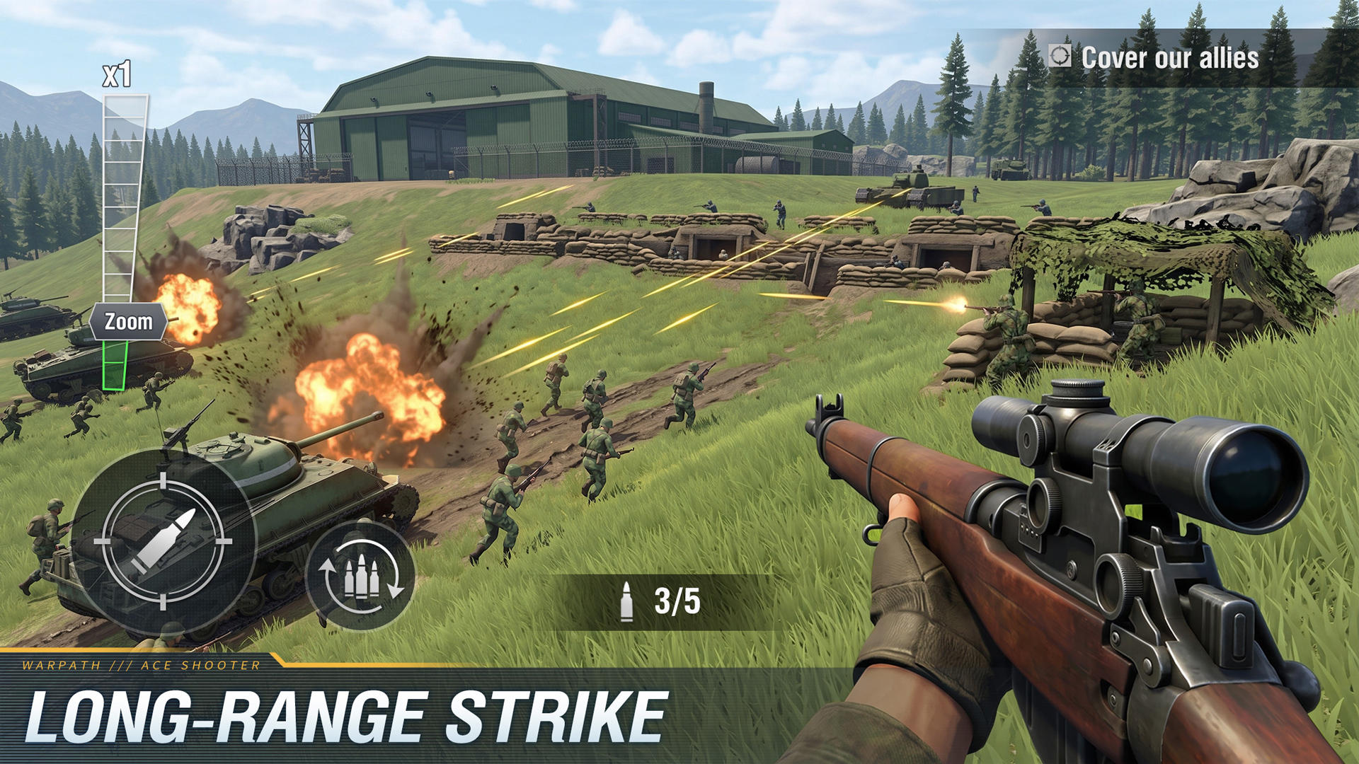 Warpath: Ace Shooter ゲームのスクリーンショット