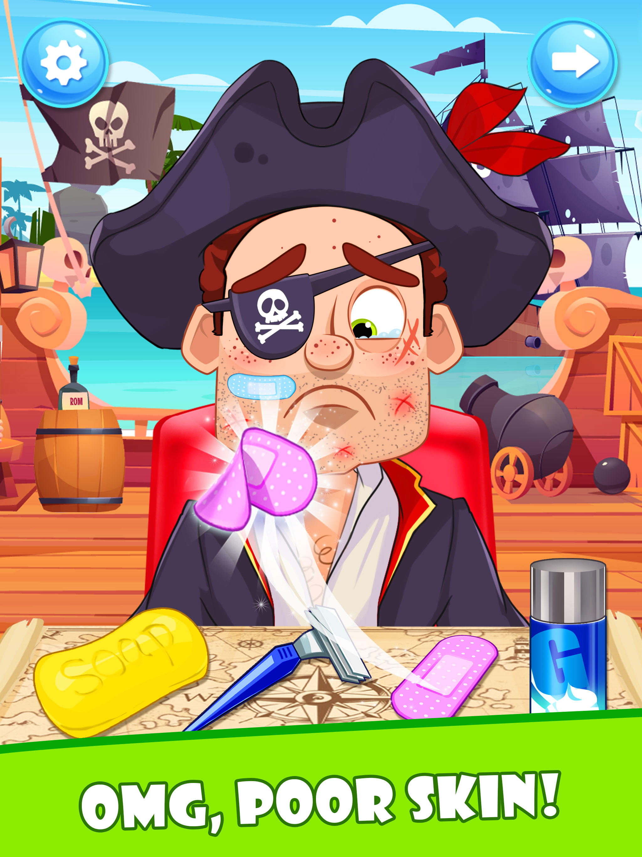 Screenshot 4 of Makeover Games Shave Salon 