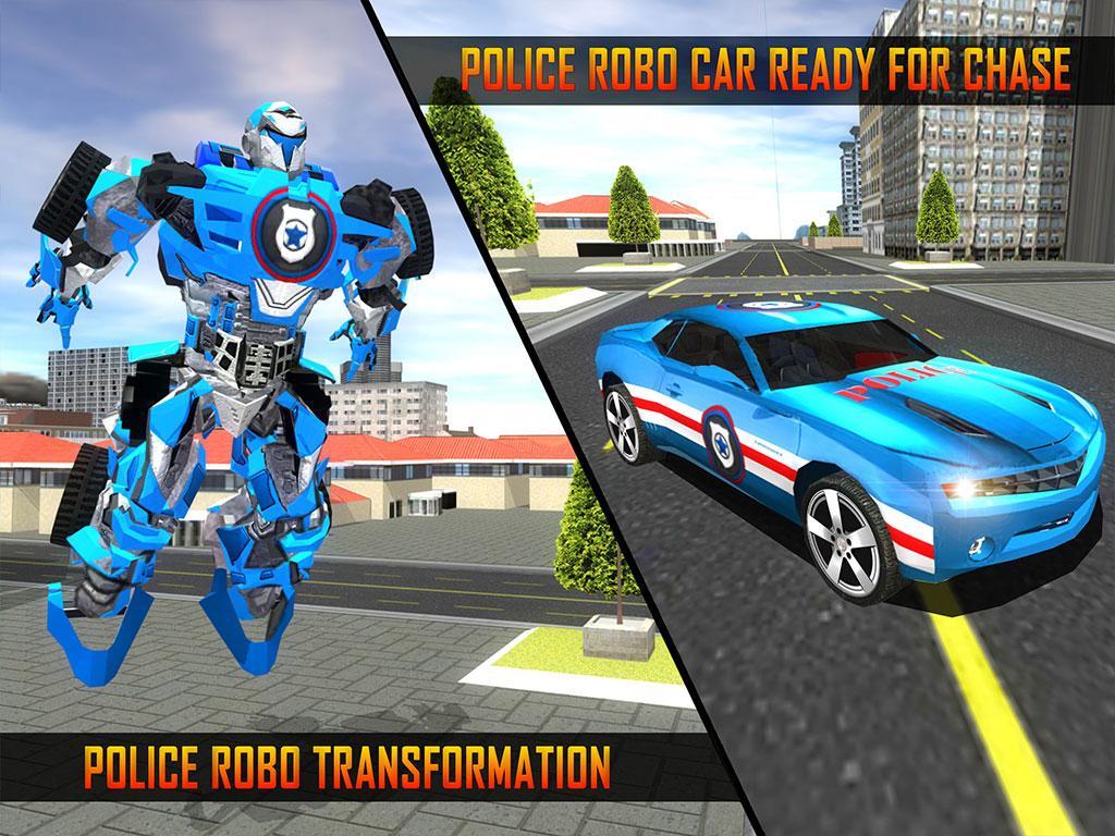 Police Car Robot Superhero android iOS apk download for free-TapTap