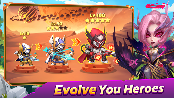 Taptap Heroes:Idle RPG Game Screenshot