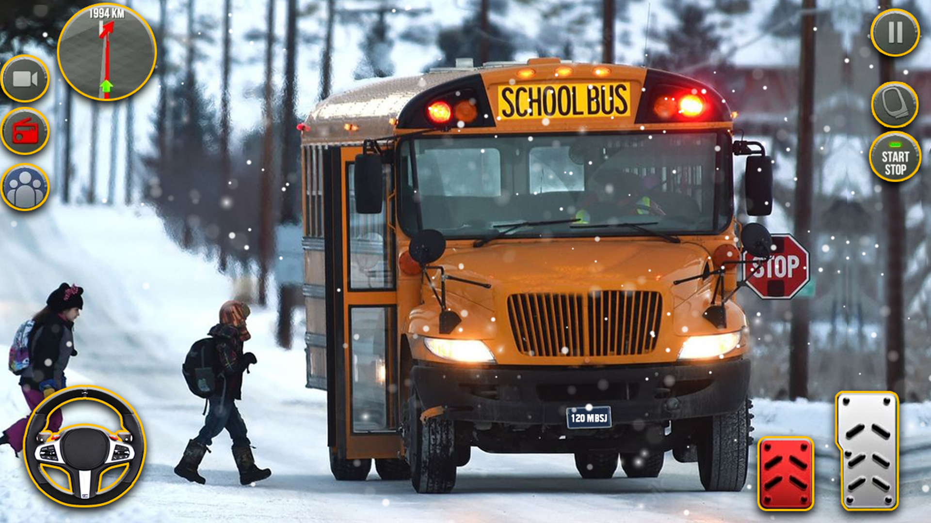 School Bus Simulator Game Kids Game Screenshot