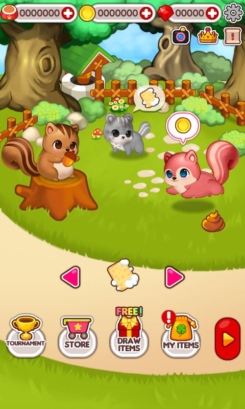 Animal Judy: Squirrel care screenshot game