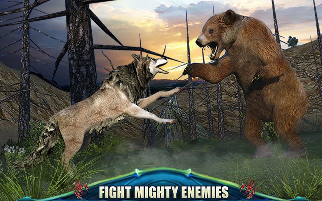 Ultimate Wolf Adventure 3D Game Screenshot