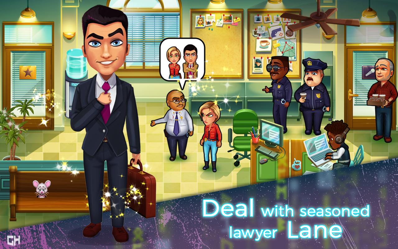 Parker & Lane Criminal Justice Game Screenshot