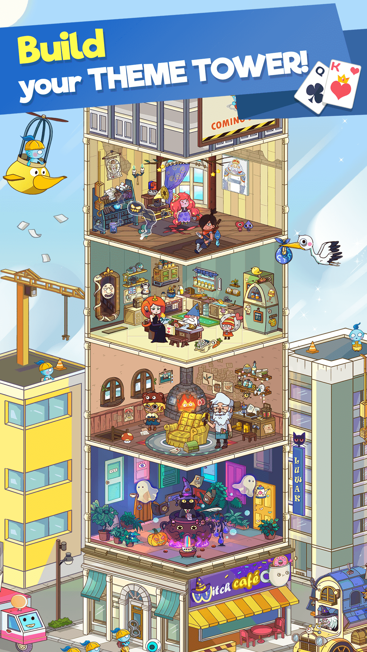 Theme Solitaire: Tripeaks Game Game Screenshot