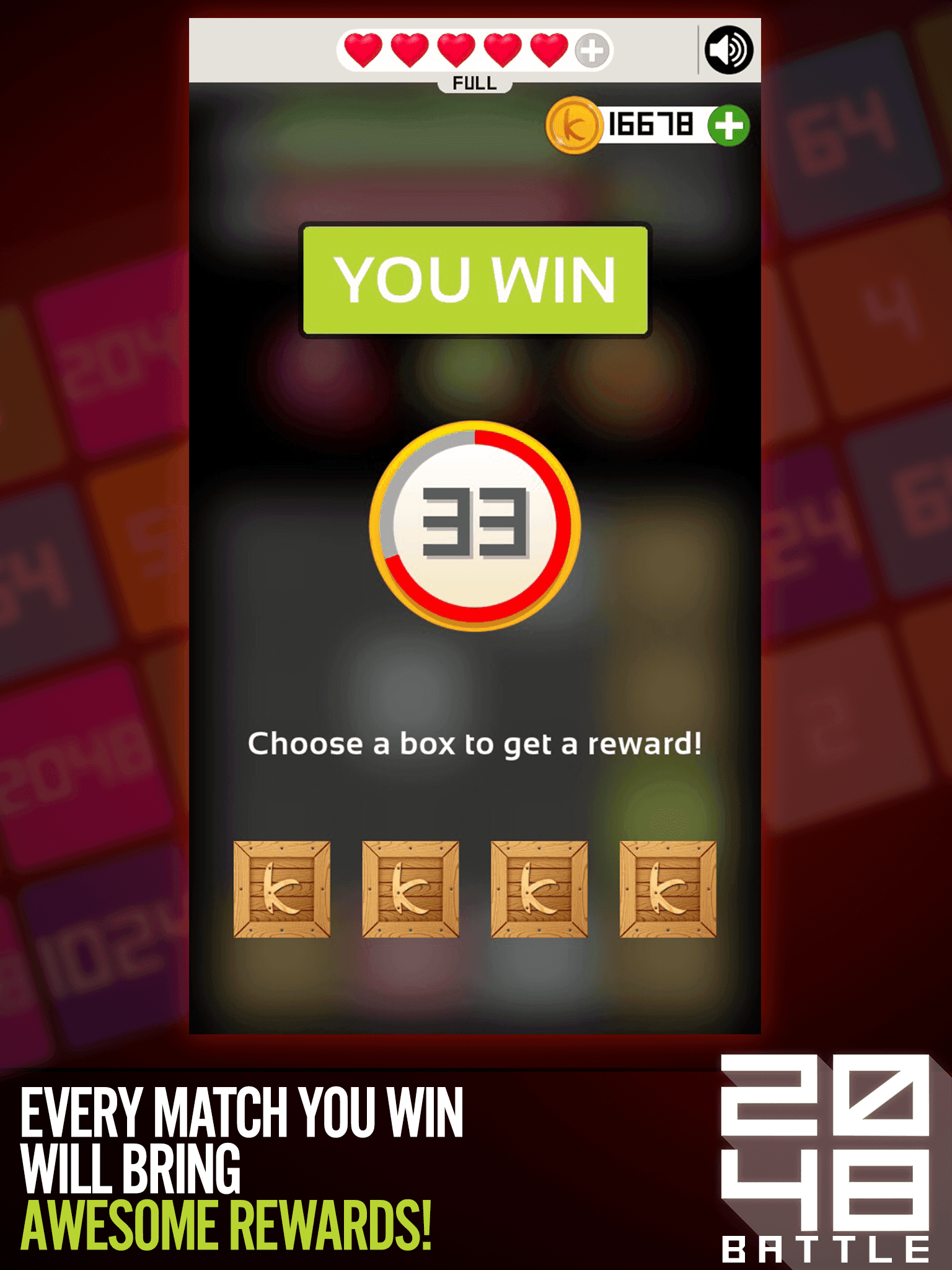 2048 Battle Online Game Screenshot