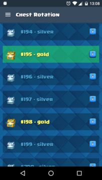 Chest Tracker Calculator Game Screenshot