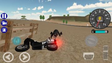 Police Motorbike Road Rider Game Screenshot