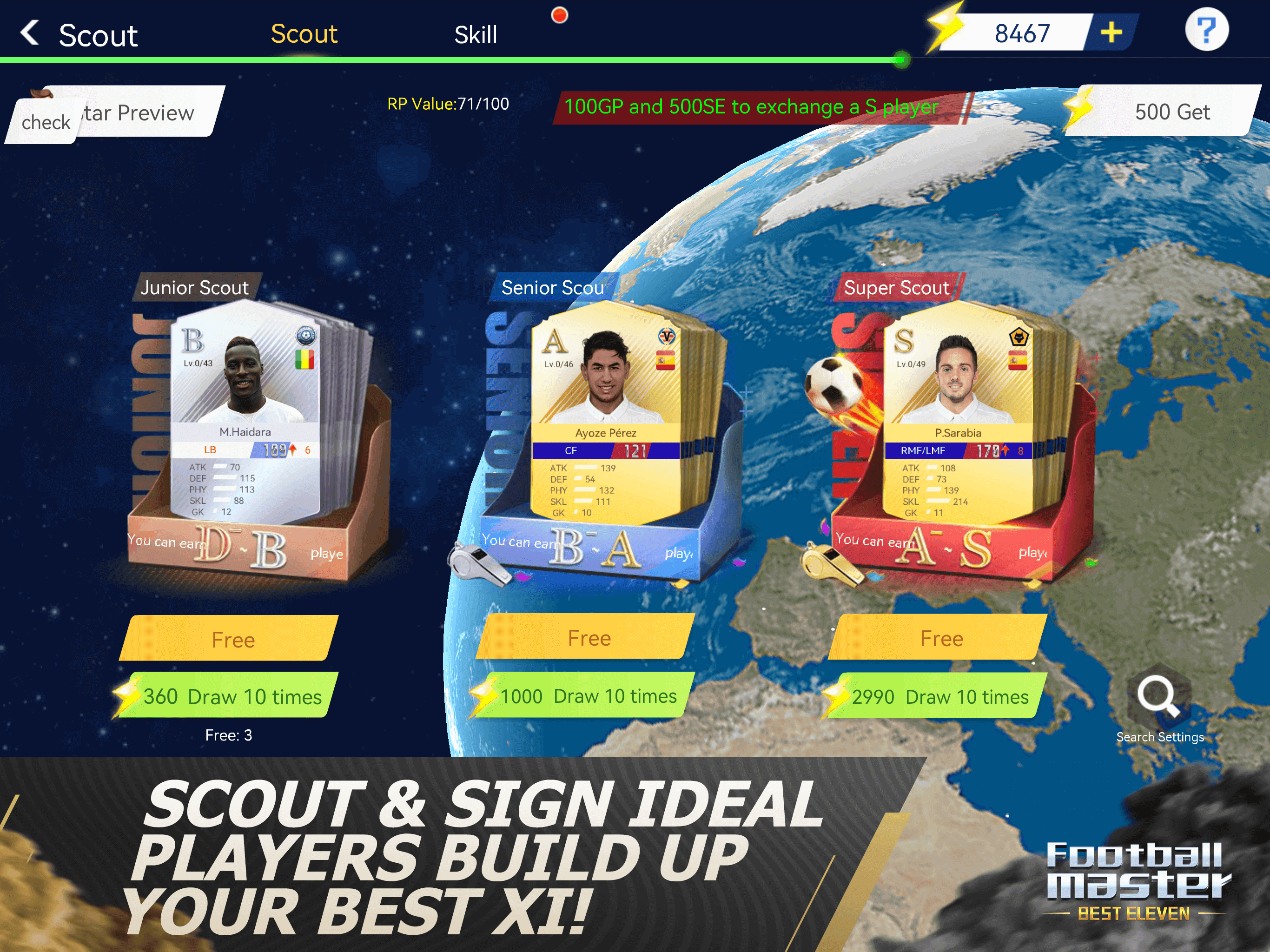 Football Master ภาพหน้าจอเกม