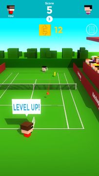 Ketchapp Tennis Game Screenshot