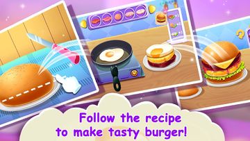 Yummy Hamburger Cooking Game Game Screenshot