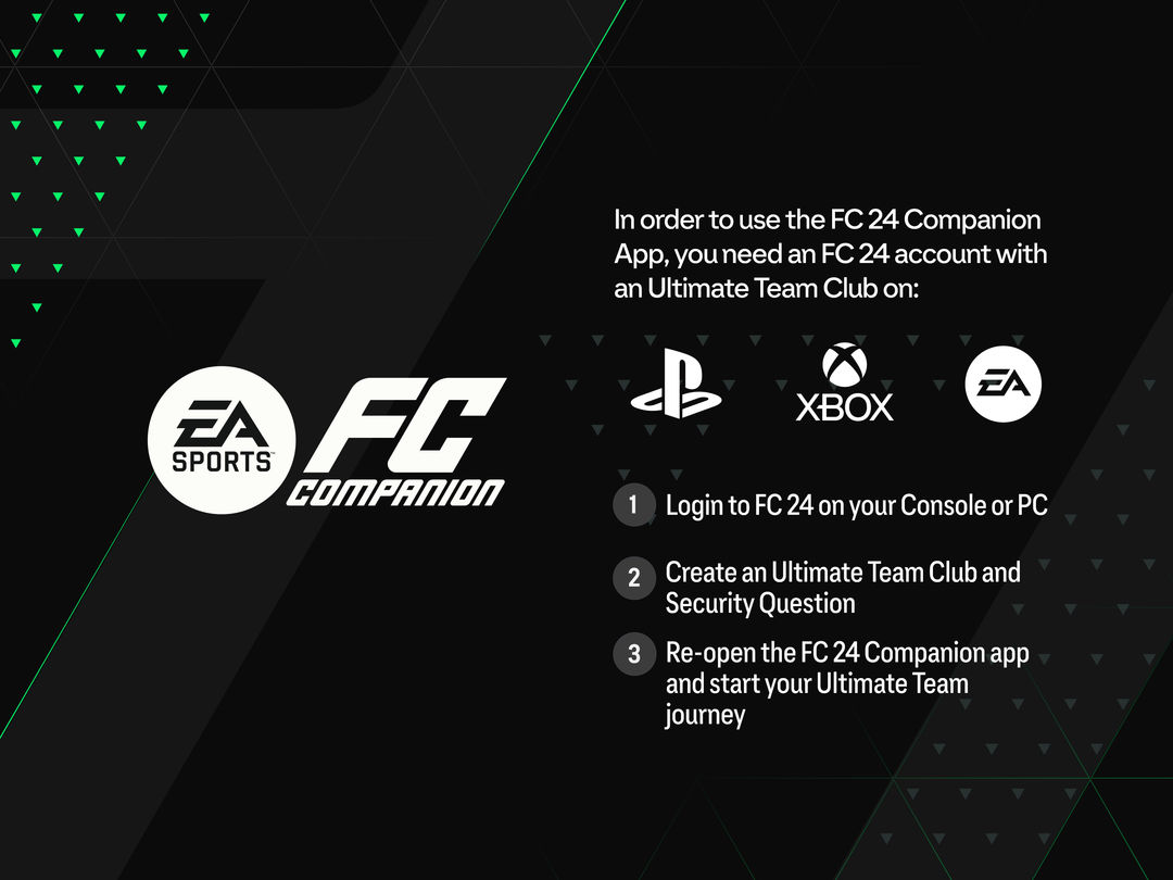 Screenshot of EA SPORTS FC™ 24 Companion