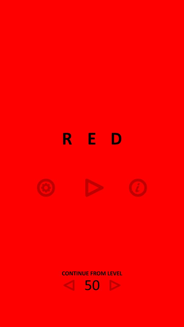 Screenshot of red