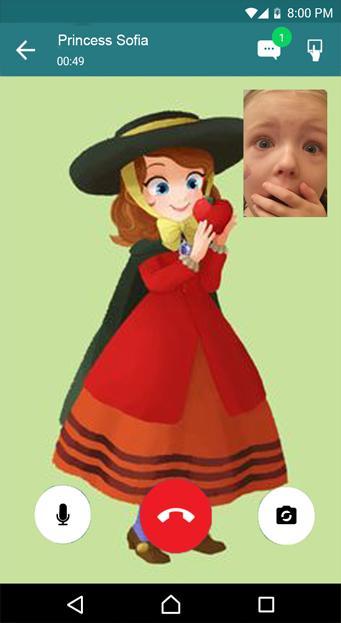 Video Call From The First Princess ภาพหน้าจอเกม
