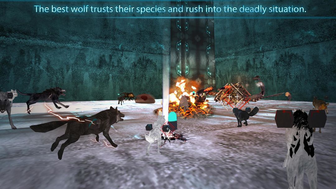 X-WOLF screenshot game