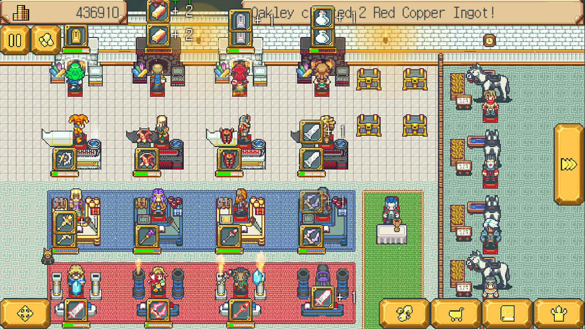 Weapon Shop Fantasy Game Screenshot