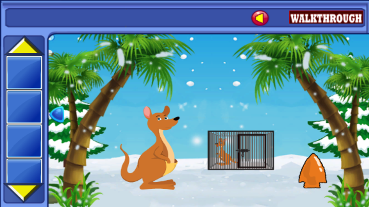 Cuplikan Layar Game brown Kangaroo Rescue