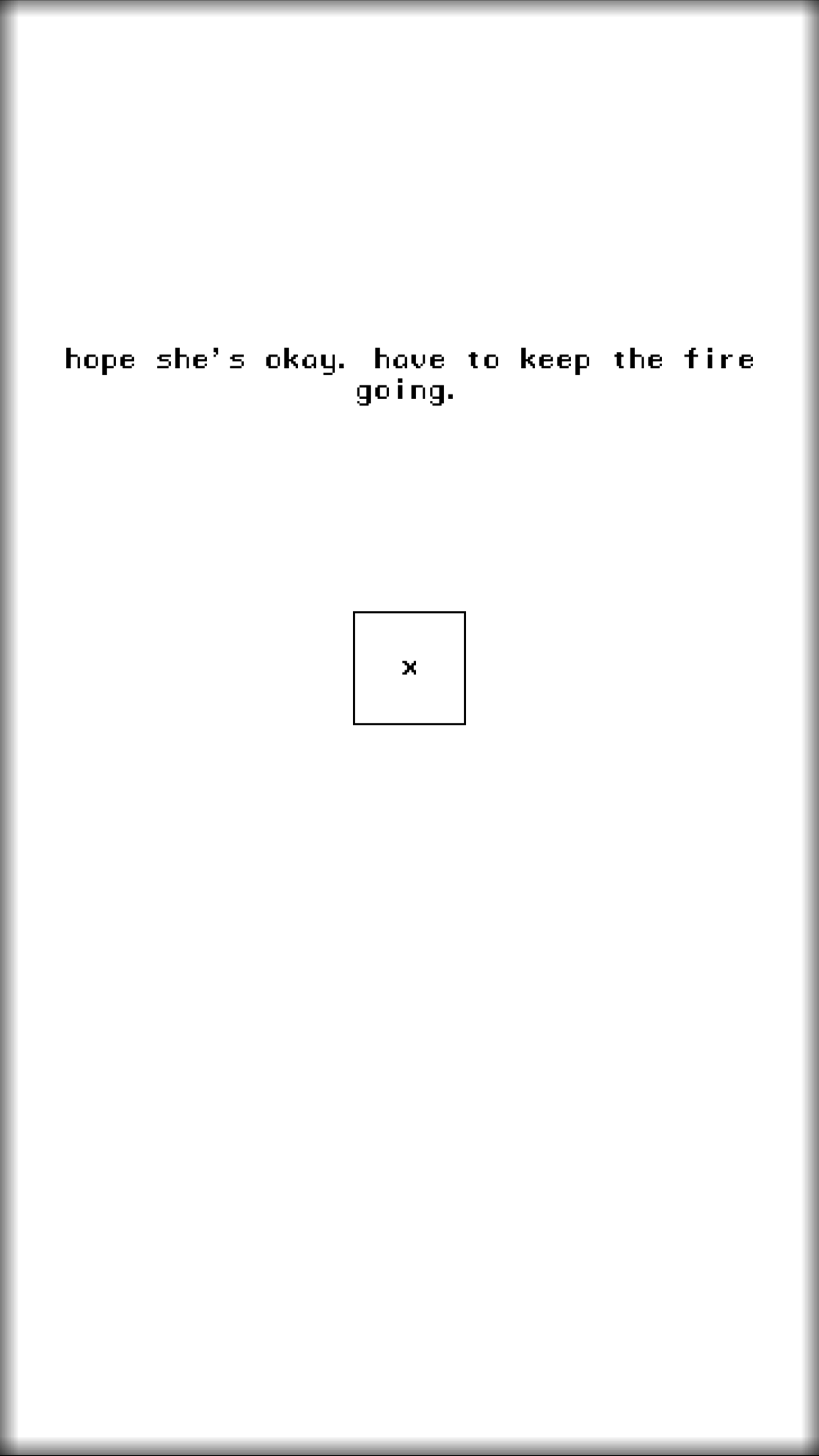 A Dark Room ® Game Screenshot