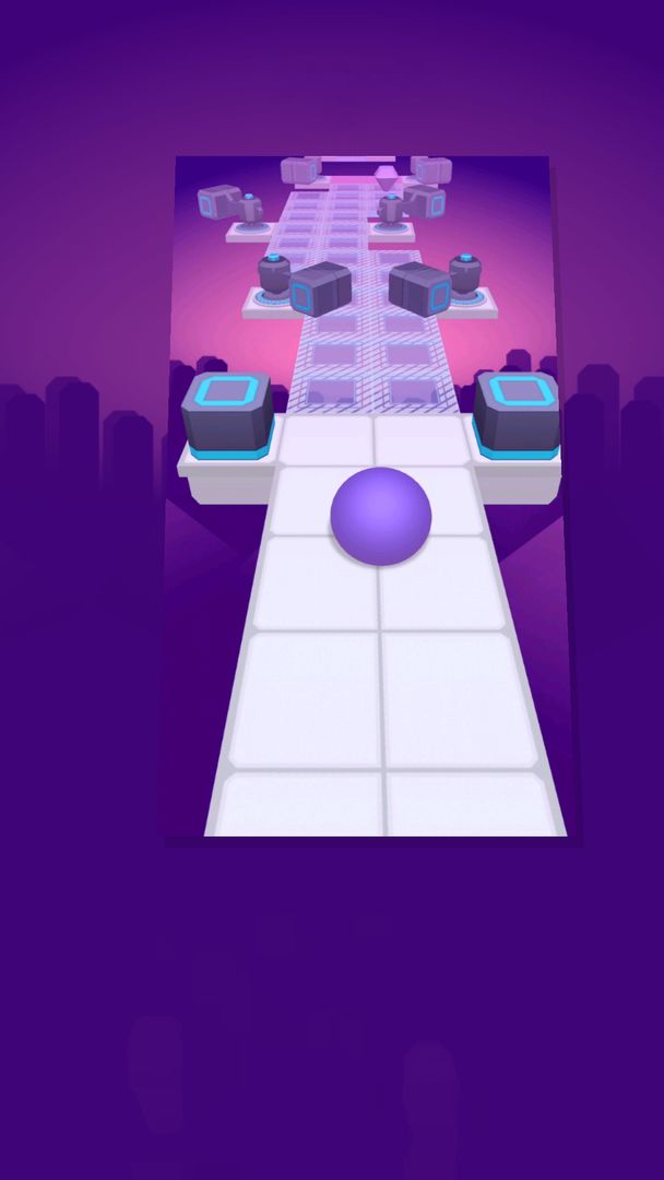 Screenshot of Fast Rolling:The ball in the sky