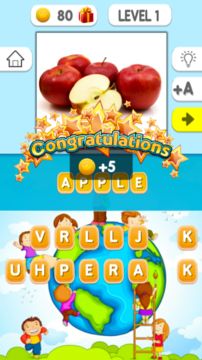 ABC for Kids - Picture Quiz Game Screenshot