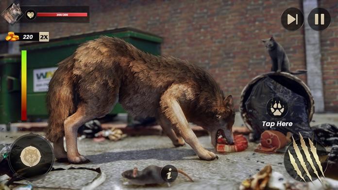 The Wild Wolf Life Sim Games Game Screenshot