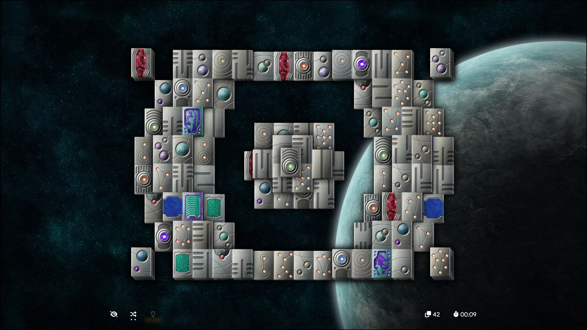 Mahjong Realms Game Screenshot