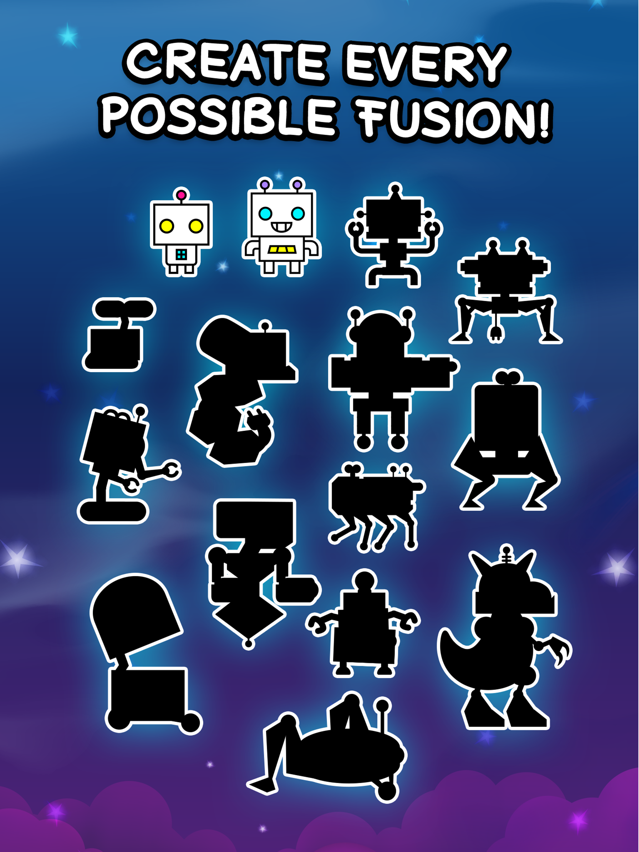Robot Evolution - Clicker Game Game Screenshot