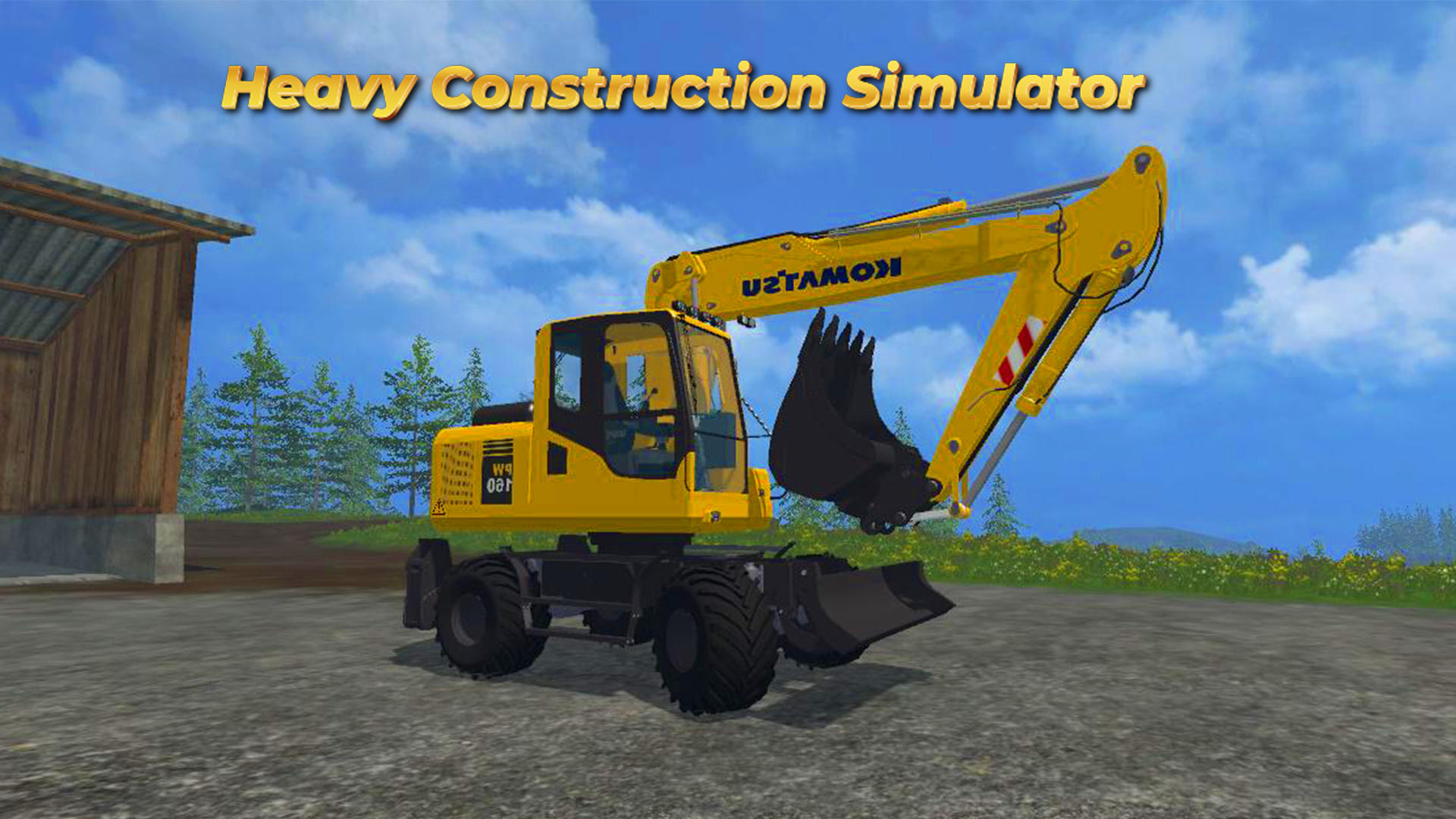 Скриншот игры Heavy Construction Simulator