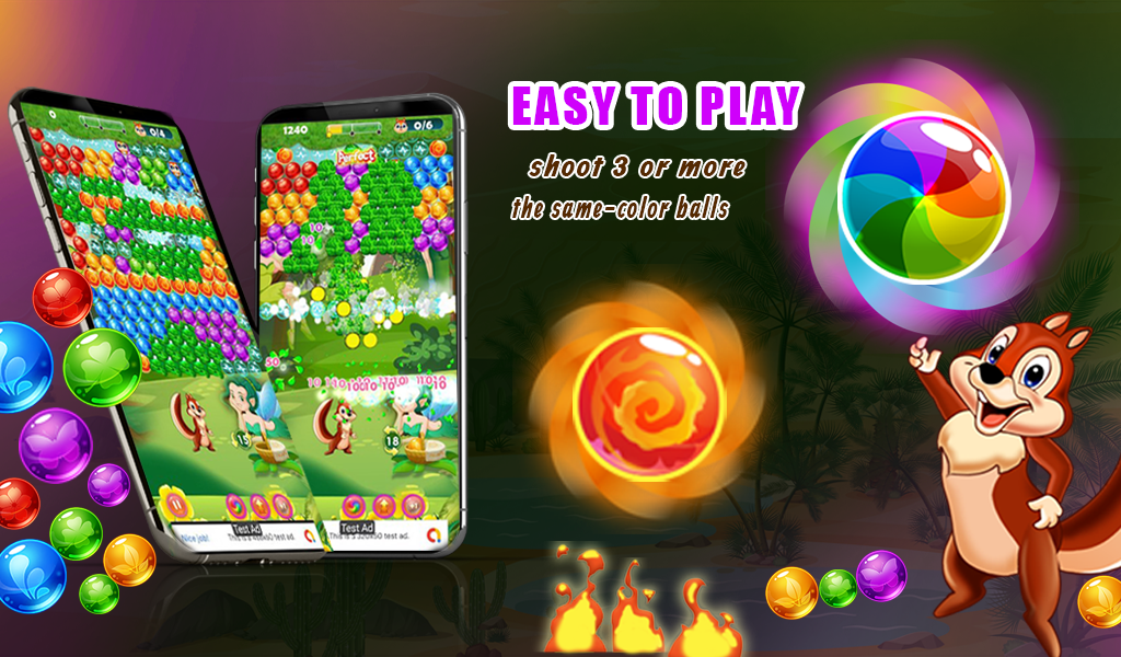 Screenshot of Bubble Shooter -Fairy