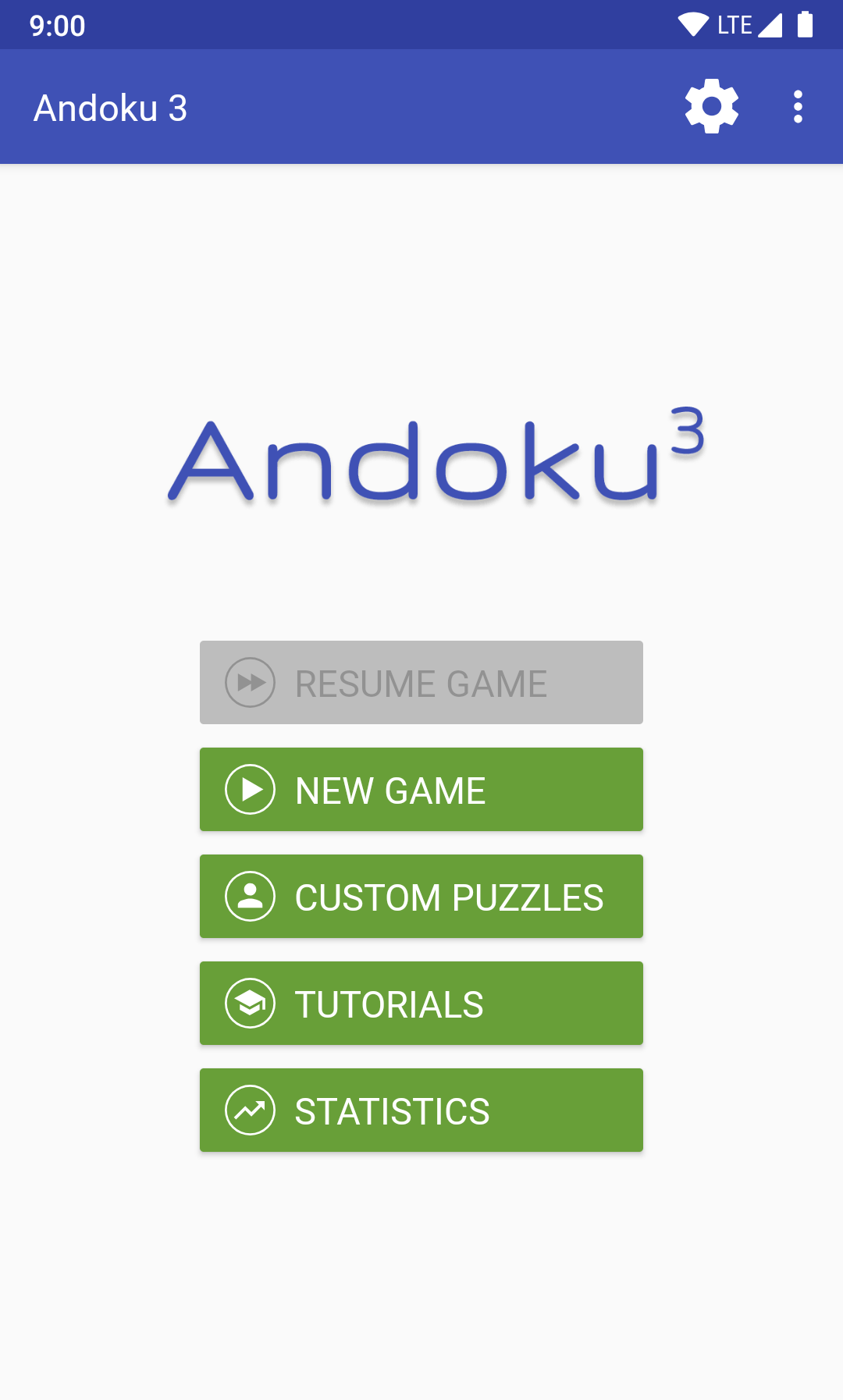 Screenshot 1 of Andoku Sudoku ៣ 1.35.3