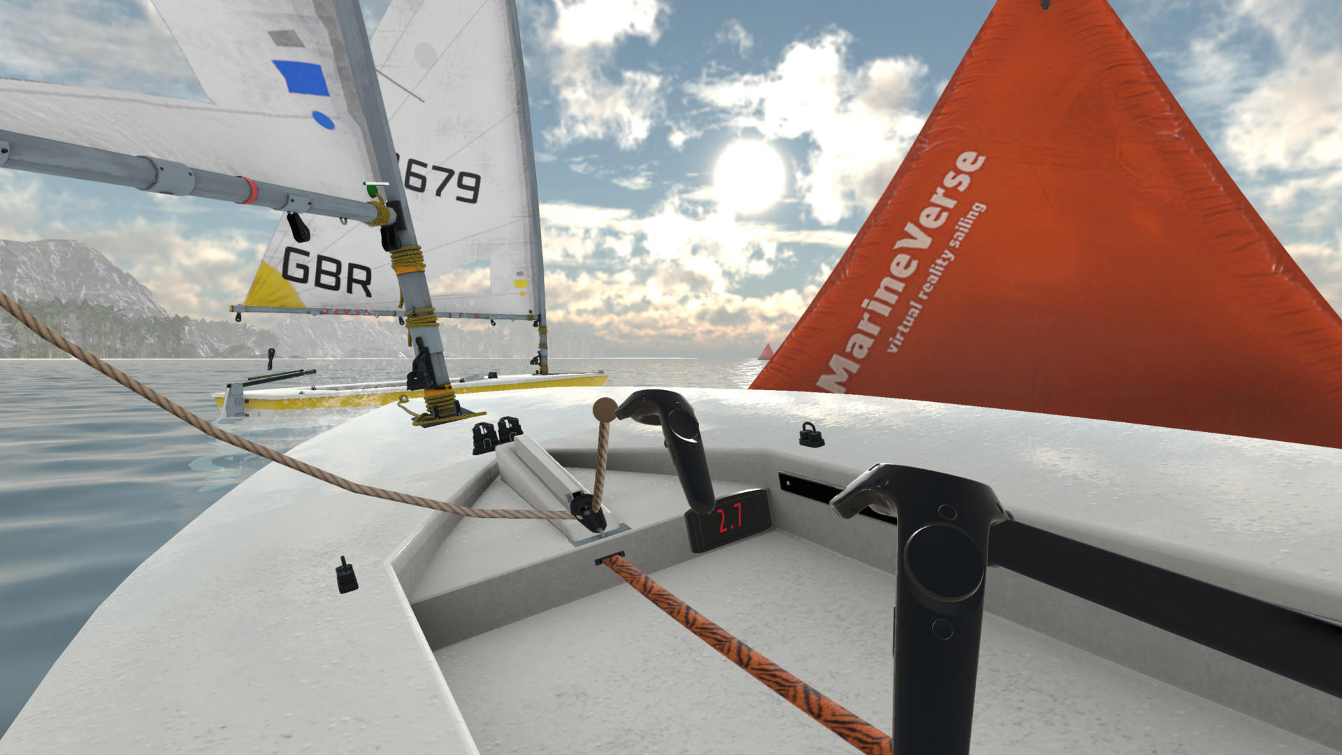 MarineVerse's Sailboat Racing Training ภาพหน้าจอเกม
